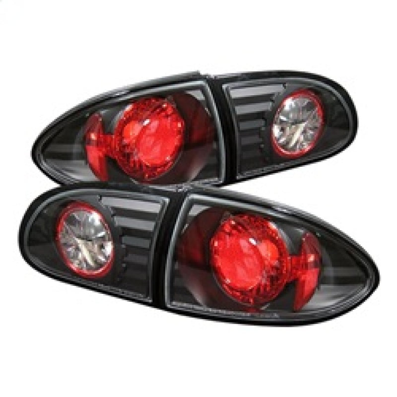 Spyder Chevy Cavalier 95-02 Euro Style Tail Lights Black ALT-YD-CCAV95-BK Tail Lights SPYDER