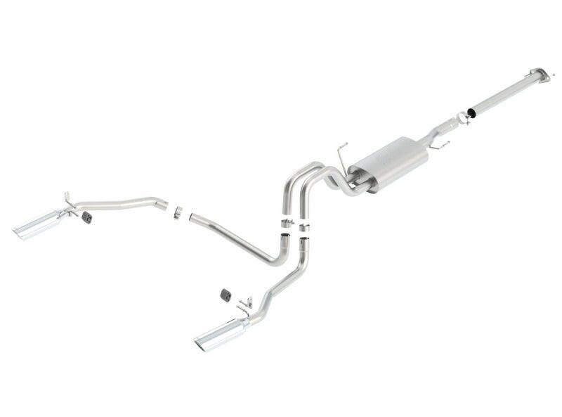 Borla 11-14 Ford F-150 5.0L AT 2/4WD Aggressive ATAK SS Catback Exhaust Catback Borla
