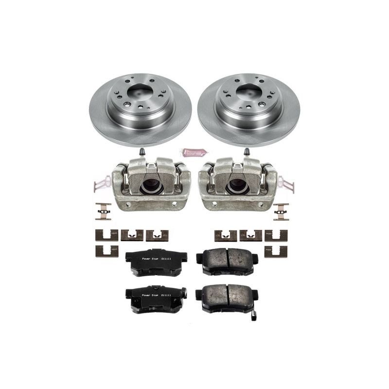Power Stop 99-01 Acura RL Rear Autospecialty Brake Kit w/Calipers Brake Kits - OE PowerStop