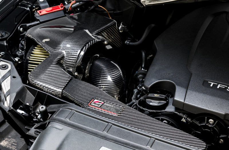 AWE Tuning Audi B9 A4/A5 2.0T Quattro Carbon Fiber AirGate Intake w/ Lid Cold Air Intakes AWE Tuning