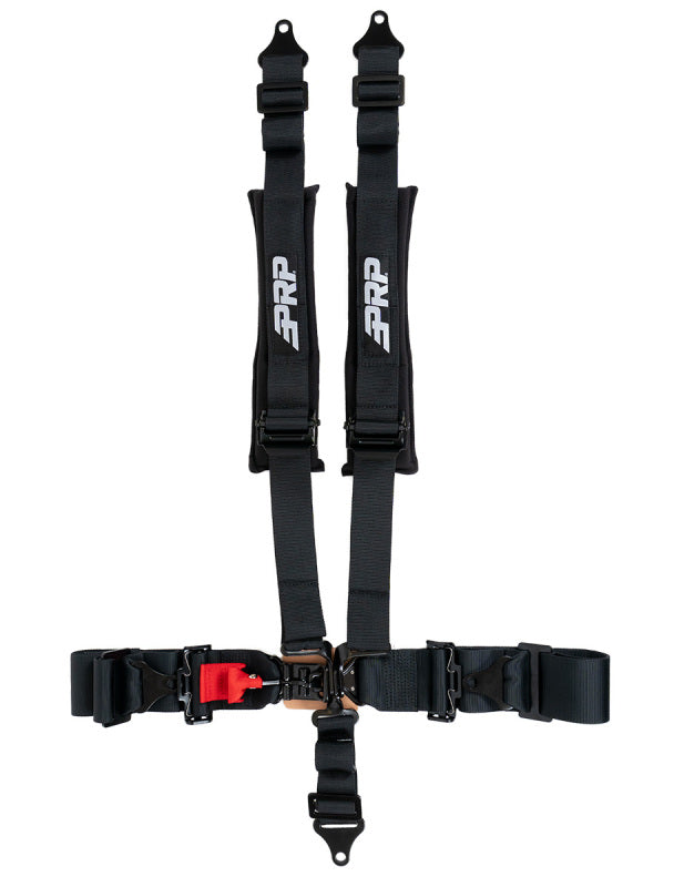PRP 5.3x2 Harness - 5 Point Harness 3In Lap Belts 2In Shoulder Belts w/ Removable Pads Seat Belts & Harnesses PRP Seats