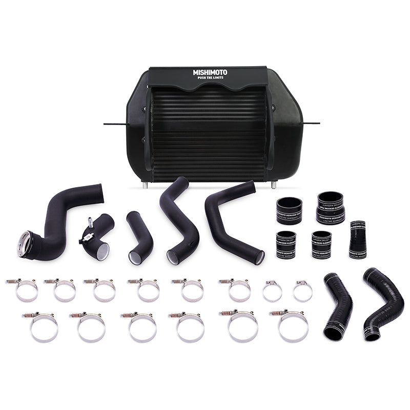 Mishimoto 2011-2014 Ford F-150 EcoBoost Black Intercooler w/ Black Pipes Intercooler Kits Mishimoto