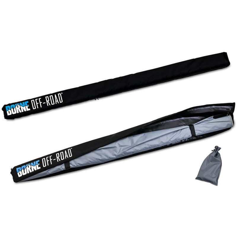 Borne Off-Road Rooftop Awning 79in L x 98in D Grey Rooftop Tents Borne Off-Road