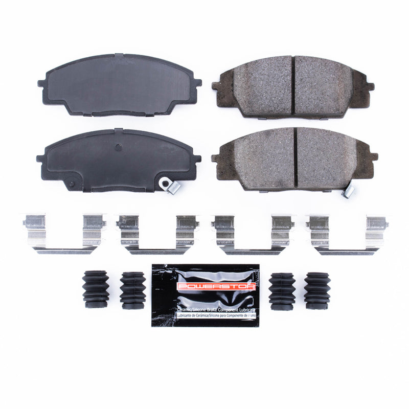 Power Stop 07-10 Acura CSX Front Z23 Evolution Sport Brake Pads w/Hardware Brake Pads - Performance PowerStop