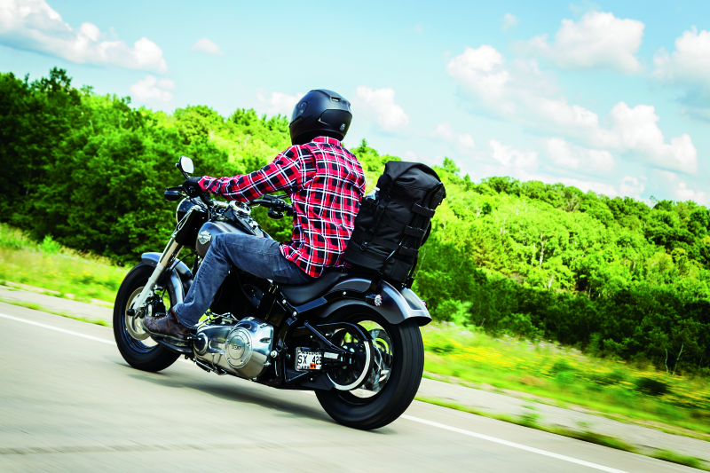 Kuryakyn Side Mount License Plate Holder Clamp 86-17 Softails Gloss Black License Plate Relocation Kuryakyn