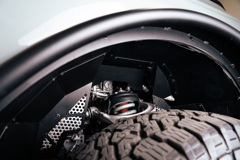 DV8 Offroad 21-22 Ford Bronco Front Inner Fender Liners Wheel Well Liners DV8 Offroad