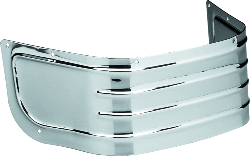 Bikers Choice 80-13 FLH 86-06 FLST Chrome Ribbed Fender Skirt Fenders Bikers Choice
