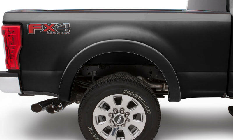 Bushwacker 17-18 Ford F-250 Super Duty OE Style Flares 4pc - Black Fender Flares Bushwacker