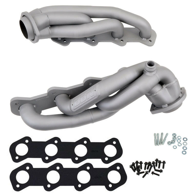BBK 99-03 Ford F Series Truck 5.4 Shorty Tuned Length Exhaust Headers - 1-5/8 Titanium Ceramic Headers & Manifolds BBK