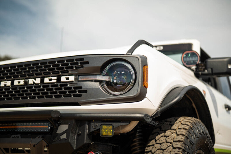 DV8 Offroad 2021-2025 Ford Bronco Black Headlights Headlights DV8 Offroad
