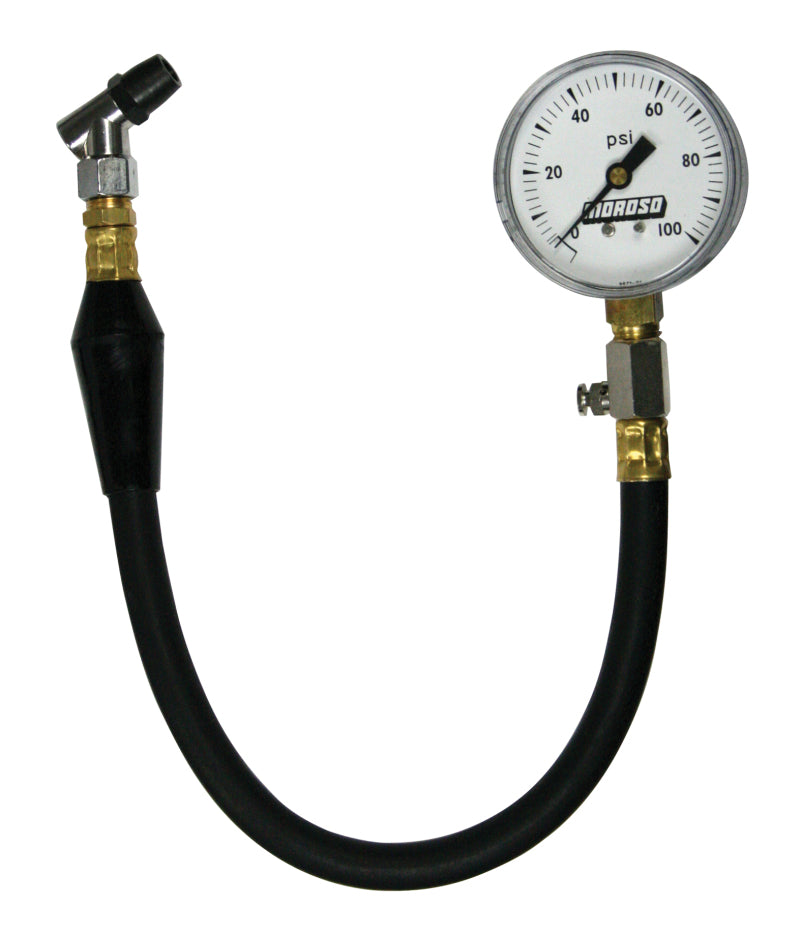 Moroso Tire Pressure Gauge 0-100psi - 4in Display - 1/2 Percent Accuracy Gauges Moroso