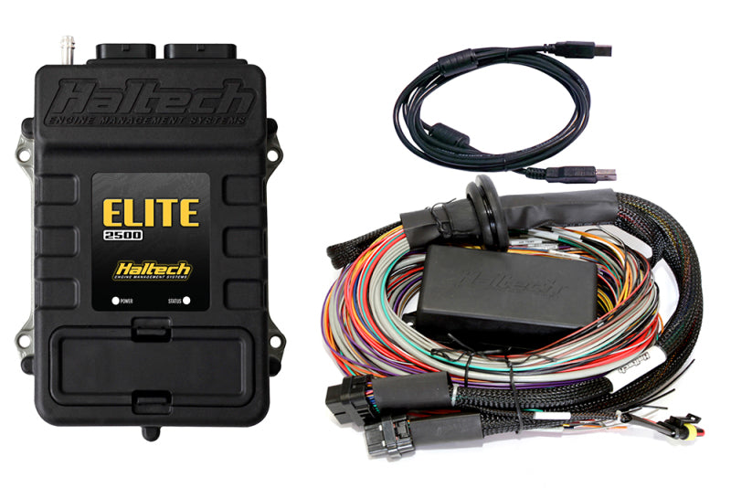 Haltech Elite 2500 16ft Premium Universal Wire-In Harness ECU Kit Programmers & Tuners Haltech