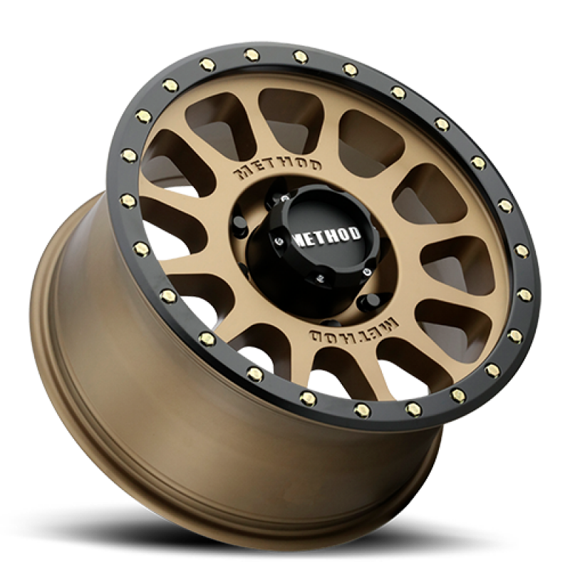 Method MR305 NV 17x8.5 25mm Offset 6x135 94mm CB Method Bronze - Matte Black Wheels - Cast Method Wheels