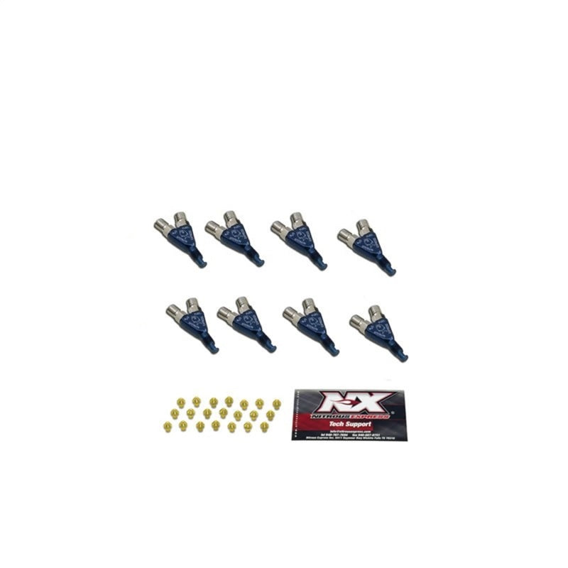 Nitrous Express Piranha Nozzles 8 Cyl (Incl All HP Settings) Nitrous Nozzles Nitrous Express
