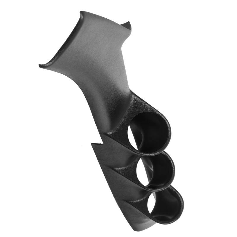 Autometer 89-94 Nissan 240SX Black Triple 52mm Pillar Pod Gauge Pods AutoMeter