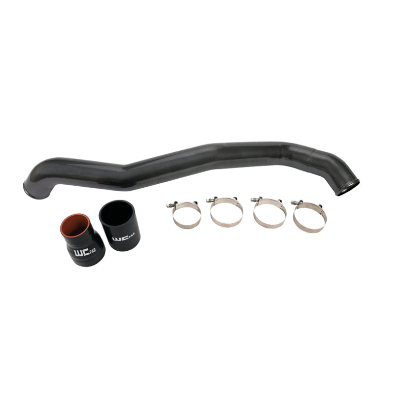 Wehrli 11-16 Chevrolet 6.6L LML Duramax Driver Side 3in Intercooler Pipe - Sparkle Granny Smith Intercooler Pipe Kits Wehrli