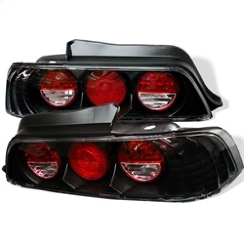 Spyder Honda Prelude 97-01 Euro Style Tail Lights Black ALT-YD-HP97-BK Tail Lights SPYDER