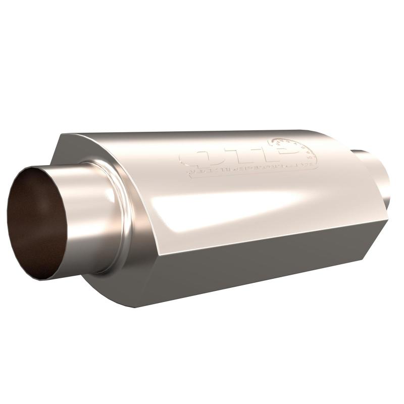 QTP 3.5in Weld-On 304SS AR3 Muffler Muffler QTP