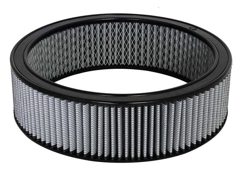 aFe MagnumFLOW Air Filters Round Racing PDS A/F RR PDS 14 OD x 12 ID x 4 H E/M Air Filters - Universal Fit aFe