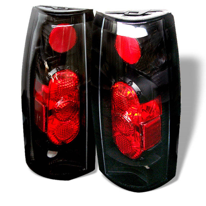 Spyder Chevy C/K Series 1500 88-98/GMC Sierra 88-98 G2 Euro Style Tail Lights Blk ALT-YD-CCK88G2-BK Tail Lights SPYDER