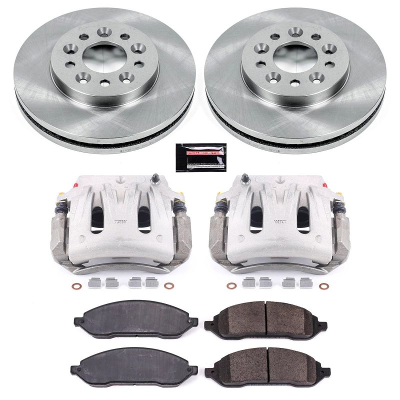 Power Stop 04-07 Ford Freestar Front Autospecialty Brake Kit w/Calipers Brake Kits - OE PowerStop