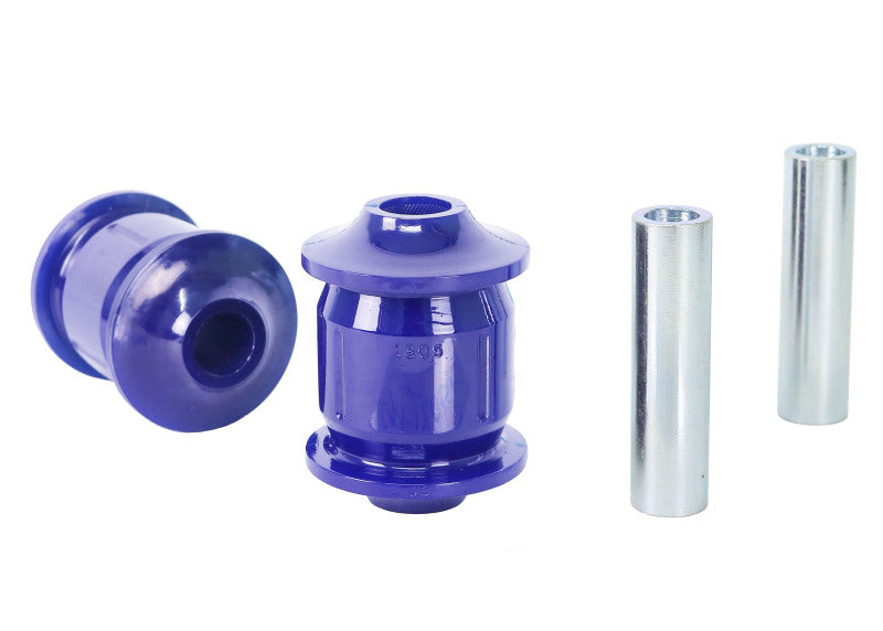 SuperPro 1996 Land Rover Range Rover HSE Rear Forward Radius Arm-to-Chassis Mount Bushing Set Suspension Arm Bushings Superpro