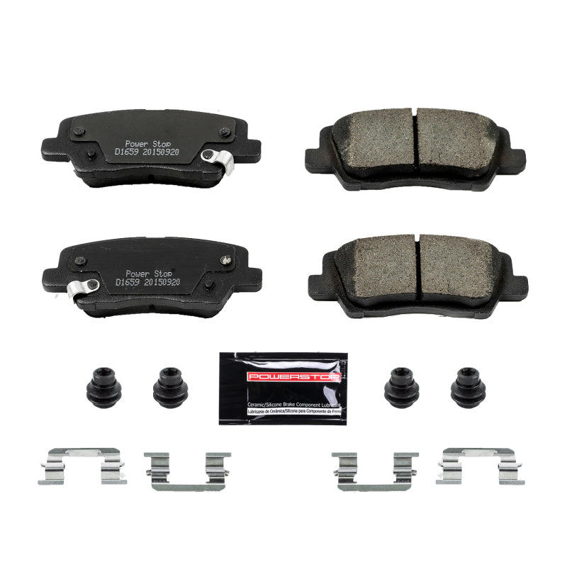 Power Stop 13-18 Cadillac ATS Rear Z23 Evolution Sport Brake Pads w/Hardware Brake Pads - Performance PowerStop