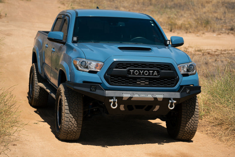 DV8 Offroad 16-23 Toyota Tacoma MTO Series Front Bumper Bumpers - Steel DV8 Offroad