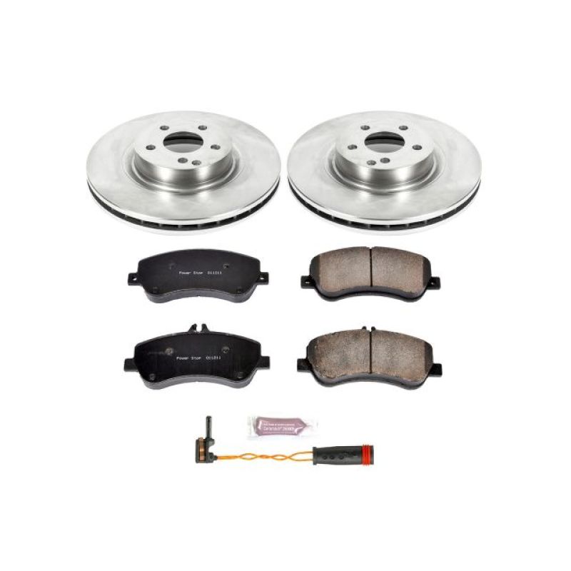 Power Stop 13-15 Mercedes-Benz GLK250 Front Autospecialty Brake Kit Brake Kits - OE PowerStop