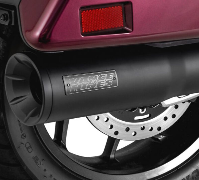 Vance & Hines HONDA 17-20 Rebel S/O Black Slip-On Exhaust Motorcycle Slip-On Vance and Hines