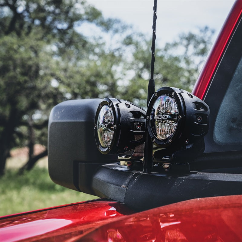Rigid Industries 2021+ Ford Bronco Dual Pod A-Pillar Mount Kit M617 Light Mounts Rigid Industries