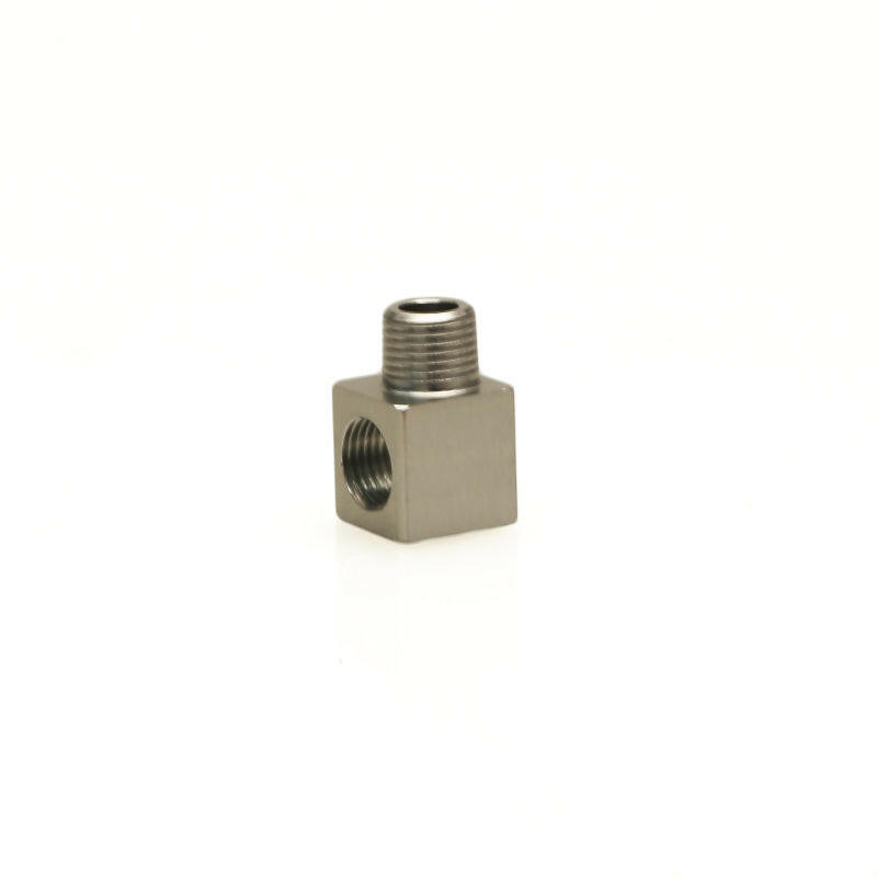 Turbosmart 1/8in NPT Male - 1/8in NPT Female 90 Degree Fitting Fittings Turbosmart