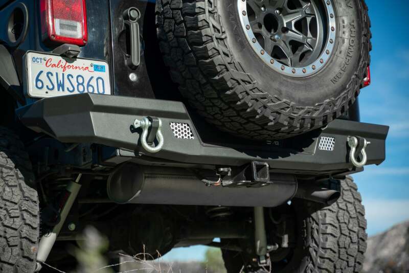 DV8 Offroad 07-18 Jeep Warngler JK Full-Width Rear Bumper Bumpers - Steel DV8 Offroad