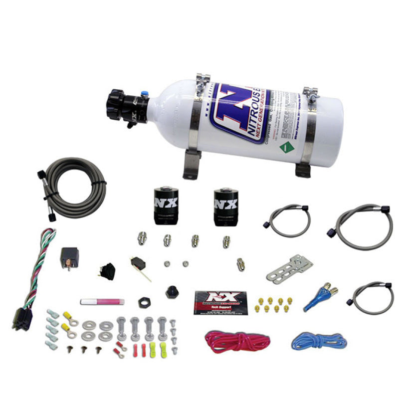 Nitrous Express All Ford EFI Single Nozzle Nitrous Kit (35 -50-150HP) w/5lb Bottle Nitrous Systems Nitrous Express