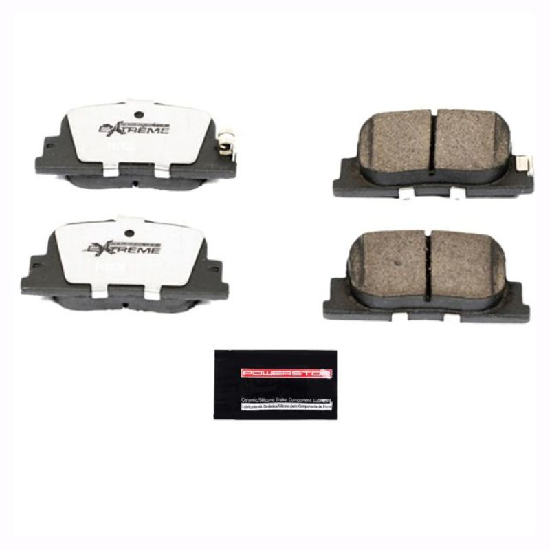Power Stop 00-01 Lexus ES300 Rear Z26 Extreme Street Brake Pads w/Hardware Brake Pads - Performance PowerStop