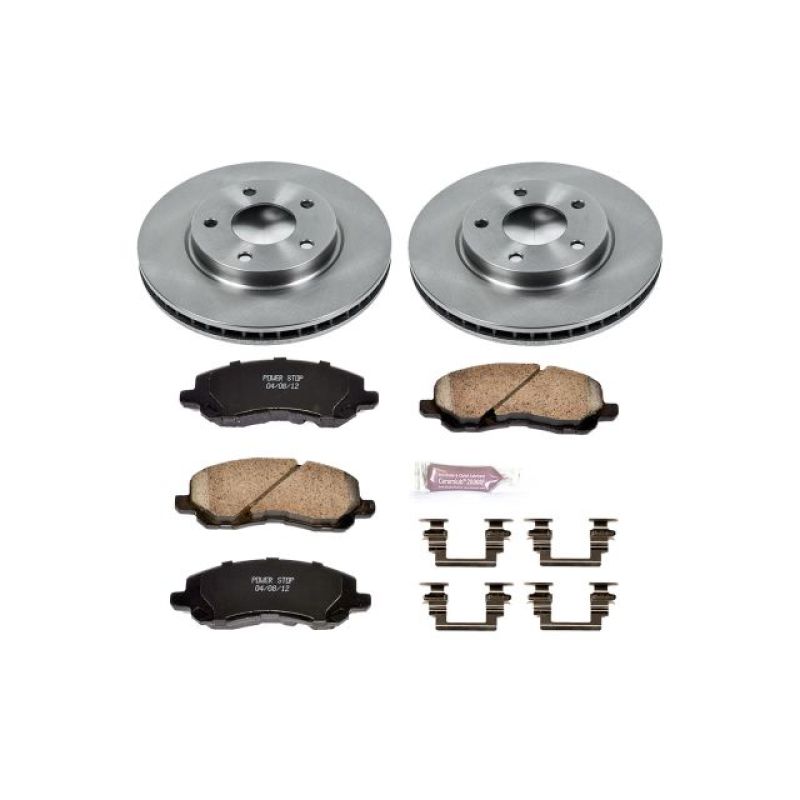 Power Stop 07-12 Dodge Caliber Front Autospecialty Brake Kit Brake Kits - OE PowerStop