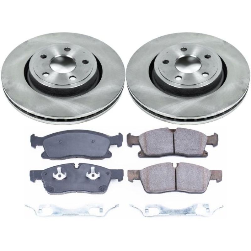 Power Stop 13-16 Dodge Durango Front Autospecialty Brake Kit Brake Kits - OE PowerStop