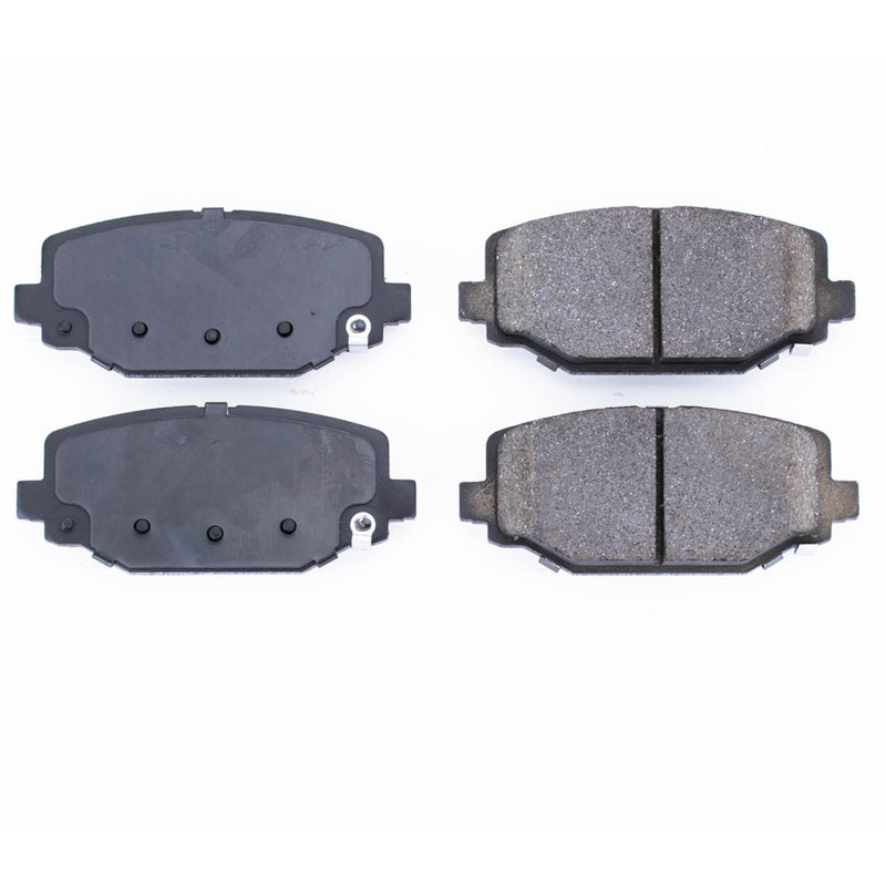 Power Stop 12-16 Chrysler Town & Country Rear Z16 Evolution Ceramic Brake Pads Brake Pads - OE PowerStop