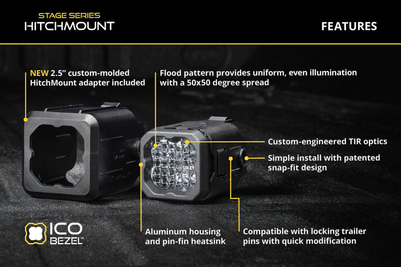 Diode Dynamics HitchMount LED Pod 4-Pin Reverse Kit C1R Light Bars & Cubes Diode Dynamics