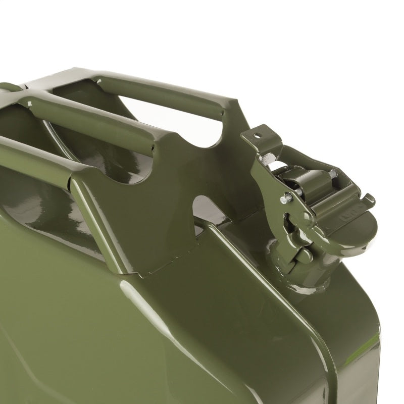 Rugged Ridge Jerry Can Green 20L Metal Fuel Caps Rugged Ridge