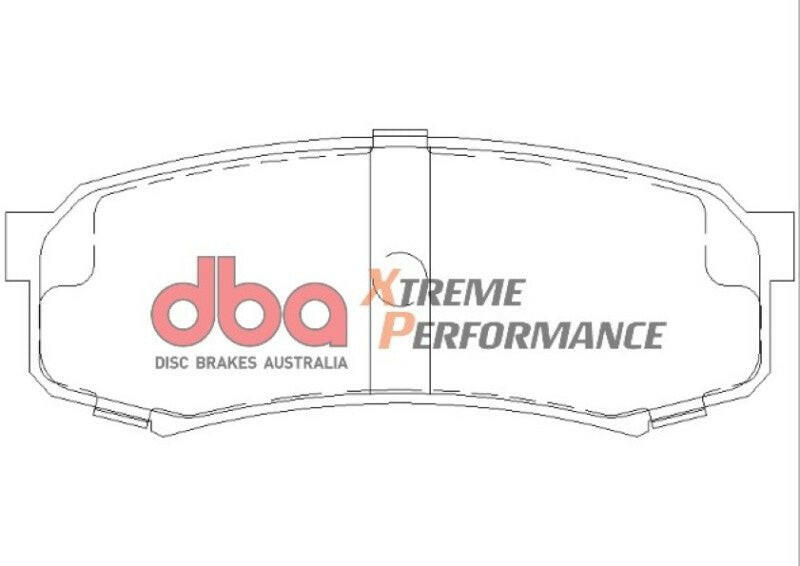 DBA 03-09 Toyota 4Runner XP650 Rear Brake Pads Brake Pads - Performance DBA