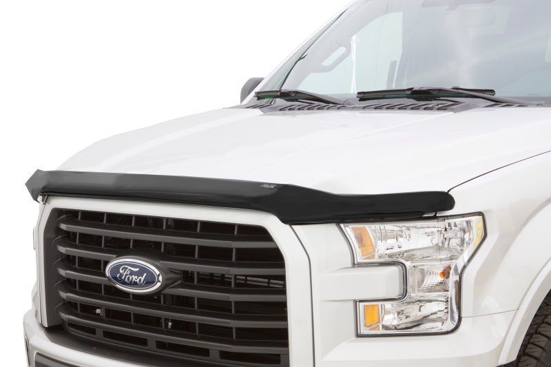 AVS 15-20 Ford F-150 (Excl. Raptor) Bugflector Medium Profile Hood Shield - Smoke Stone/Bug Deflectors AVS