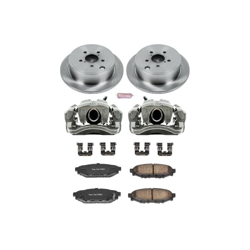 Power Stop 13-16 Subaru BRZ Rear Autospecialty Brake Kit w/Calipers Brake Kits - OE PowerStop