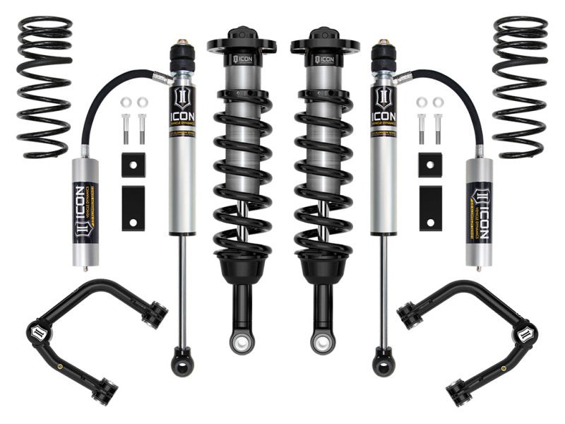 ICON 23-24 Sequoia 3-4.5in Stage 5 Suspension System Tubular Coilovers ICON