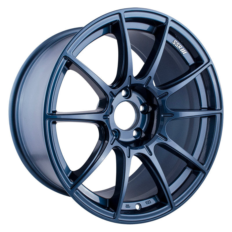SSR GTX01 18x9.5 5x114.3 22mm Offset Blue Gunmetal Wheel (Min Qty. of 40 S/O, No Cancellations) Wheels - Cast SSR