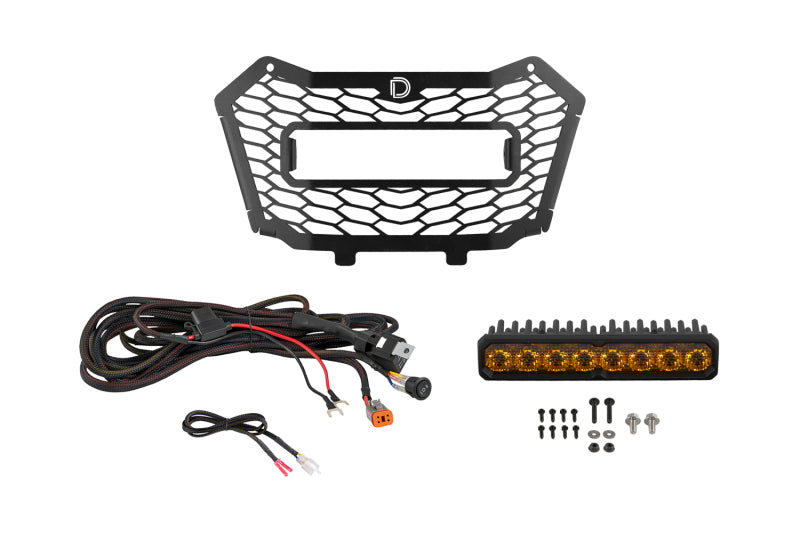 Diode Dynamics 19-25 Honda Talon SS10 Grille Max Yellow Combo Light Bars & Cubes Diode Dynamics