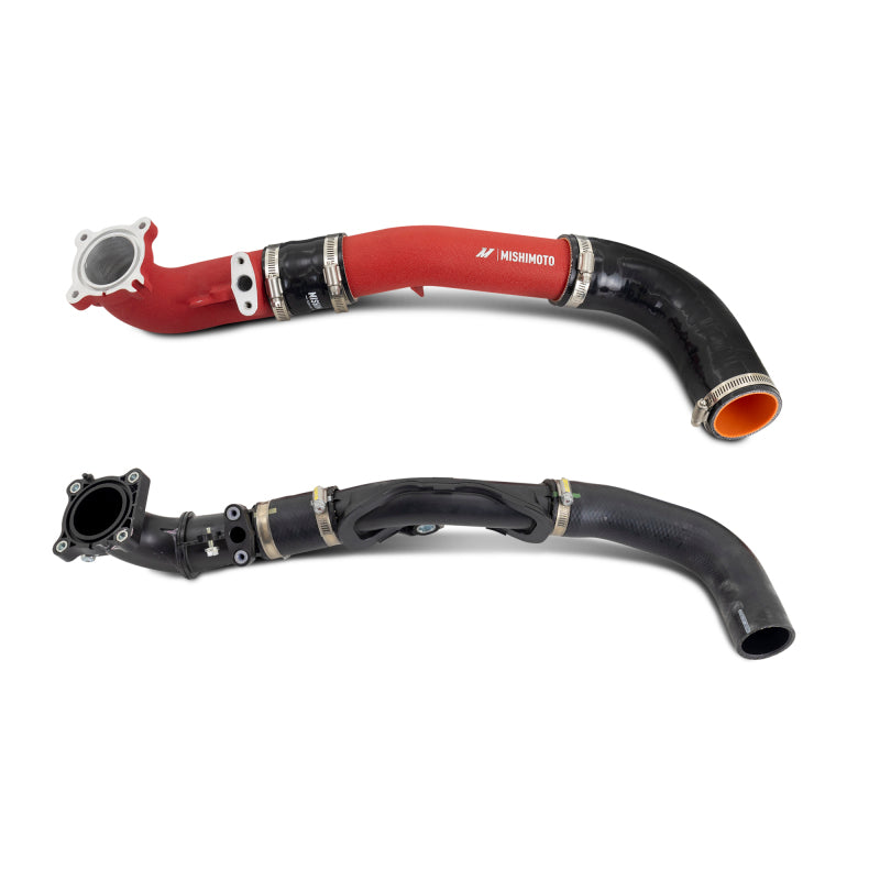 Mishimoto 2023+ Toyota GR Corolla Intercooler Pipe Kit - Wrinkle Red Intercooler Pipe Kits Mishimoto