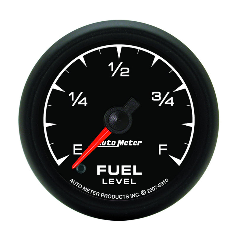 Autometer ES 2-1/16in 0-280 ohms Programmable Fuel Level Gauge Gauges AutoMeter