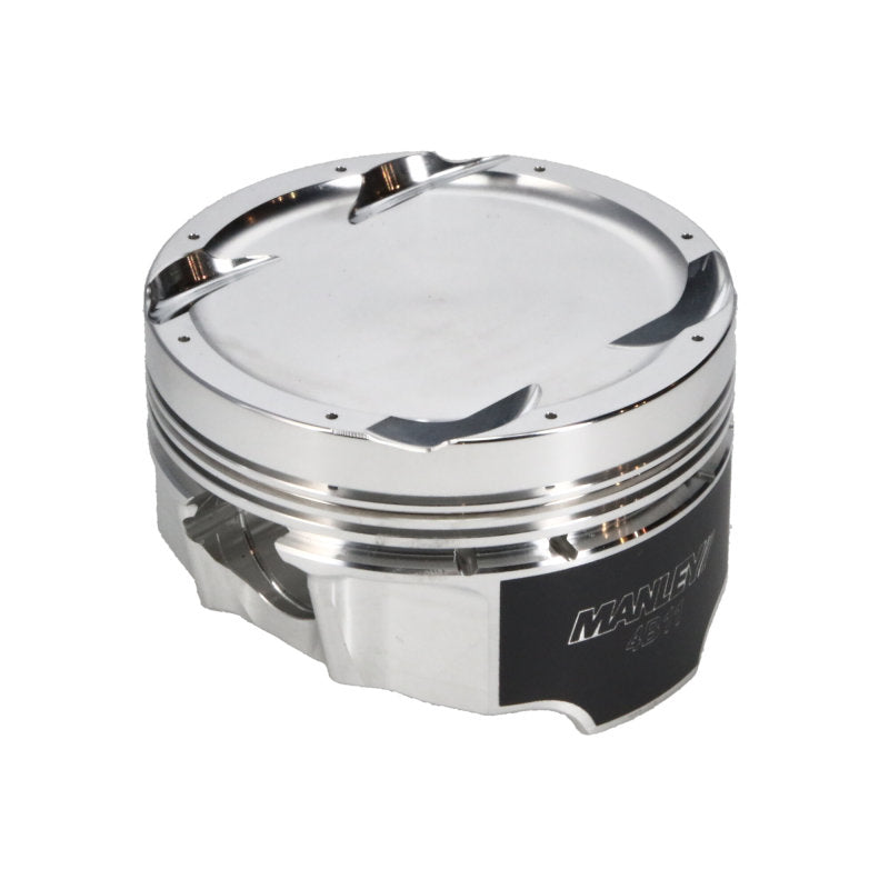 Manley 08+ Mitsubishi 4B11T 86mm STD -11cc Dome 9.0:1 CR Turbo Tuff Series Piston Set w/ Rings Piston Sets - Forged - 4cyl Manley Performance