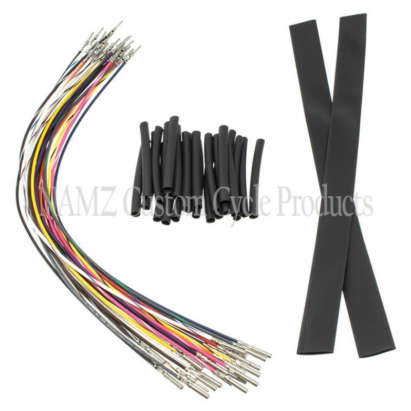 NAMZ 96-06 V-Twin Baggers Handlebar Control Complete Xtension Harness 8in. Wiring Harnesses NAMZ